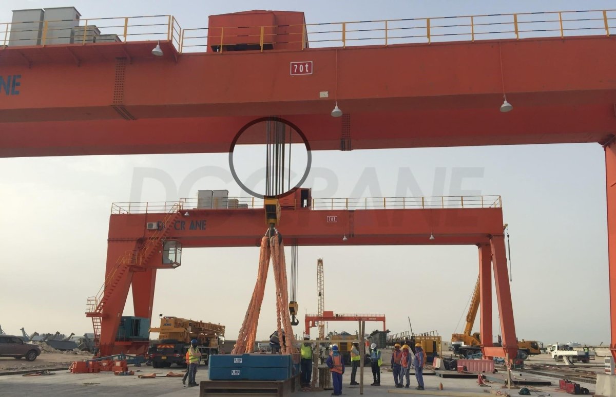 Козловой кран 100т