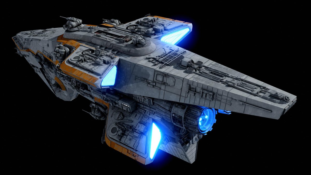 Звездные войны Мандалорский крейсер