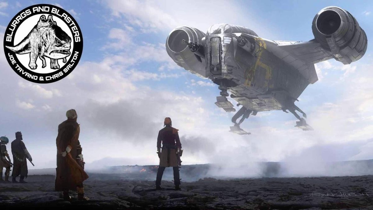 Mandalorian корабль Star Wars