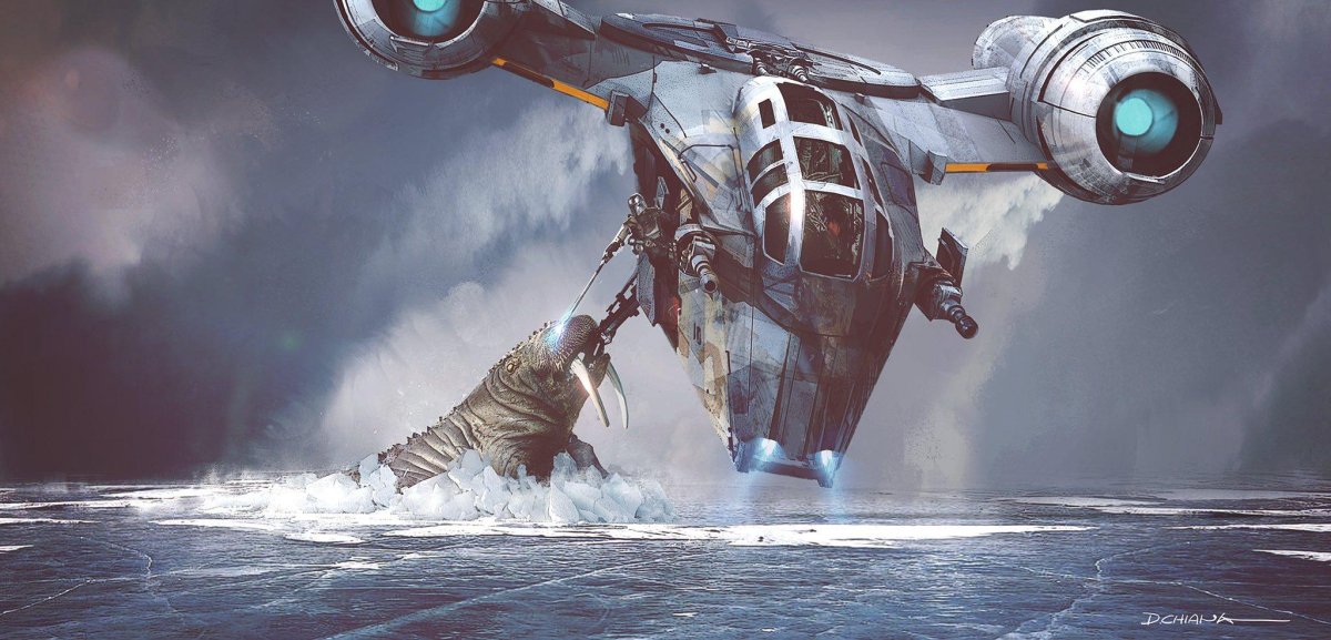 Сериал Мандалорец концепт арт