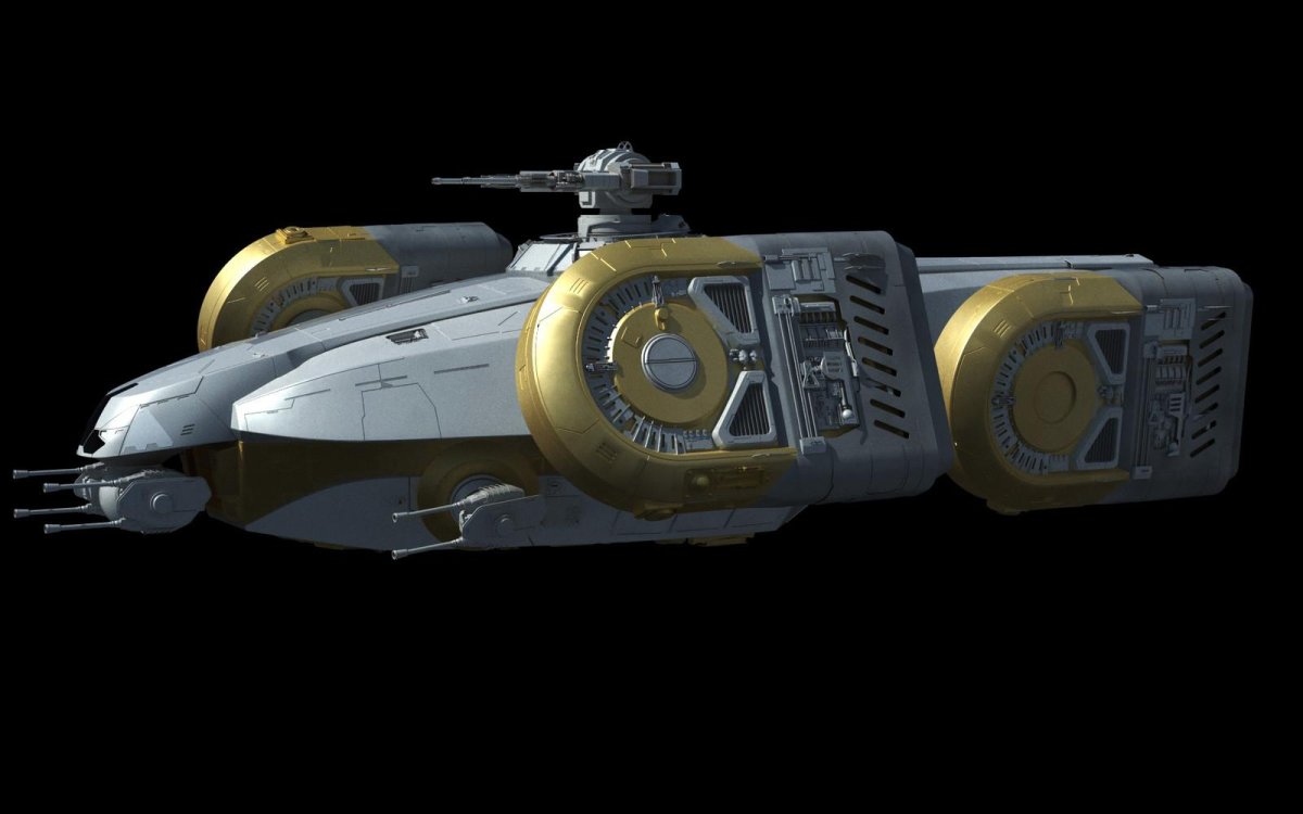 Мандалорский корабль Star Wars