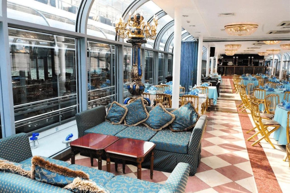 Ресторан теплоход Ривер Палас Москва
