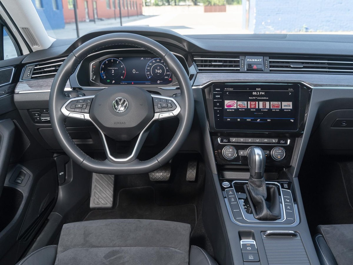 Volkswagen Passat b8 Рестайлинг салон
