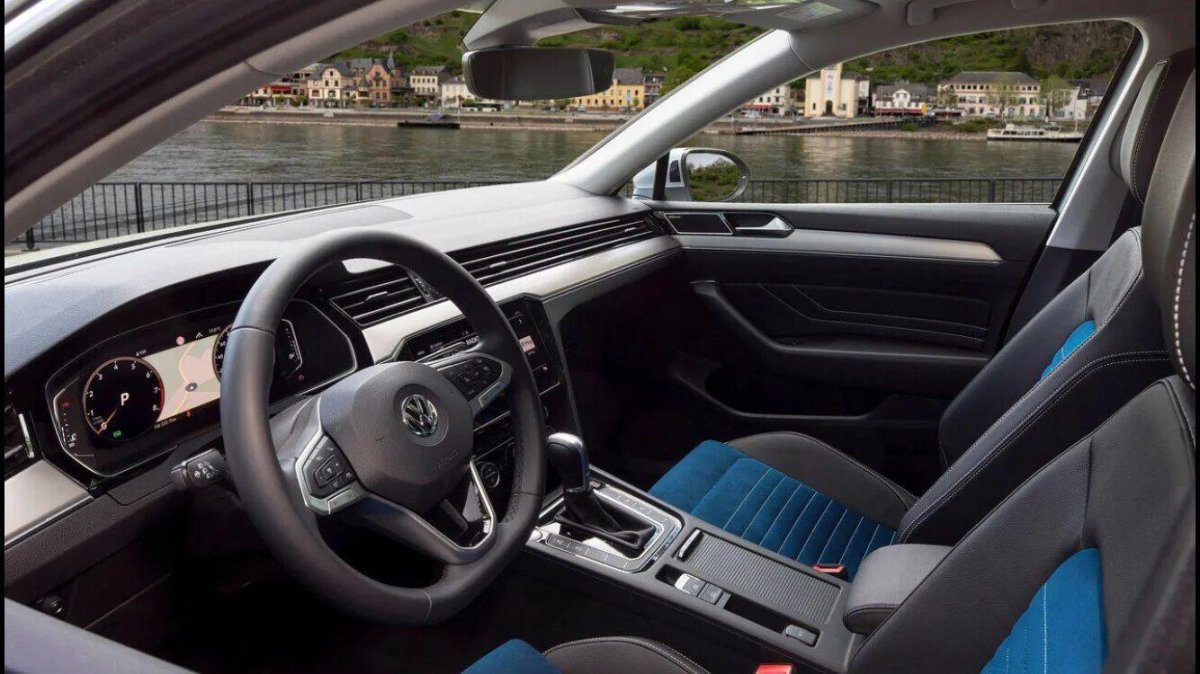 VW Passat 2021 салон