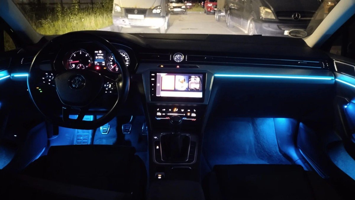 Passat подсветка б8