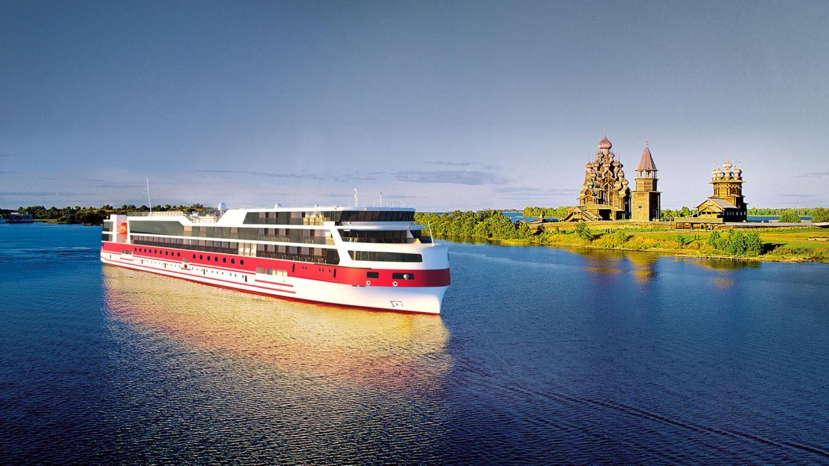 Теплоход Карелия красное Сормово