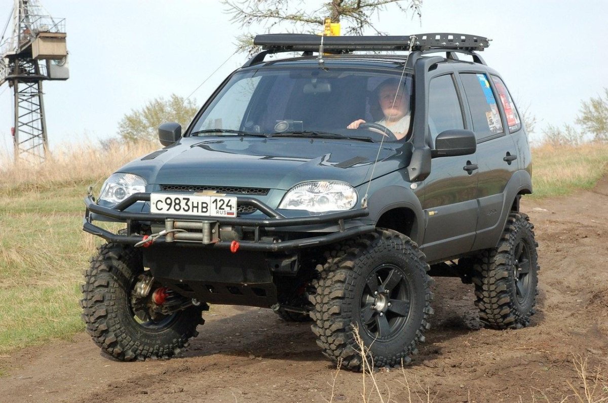 Chevrolet Niva оффроуд
