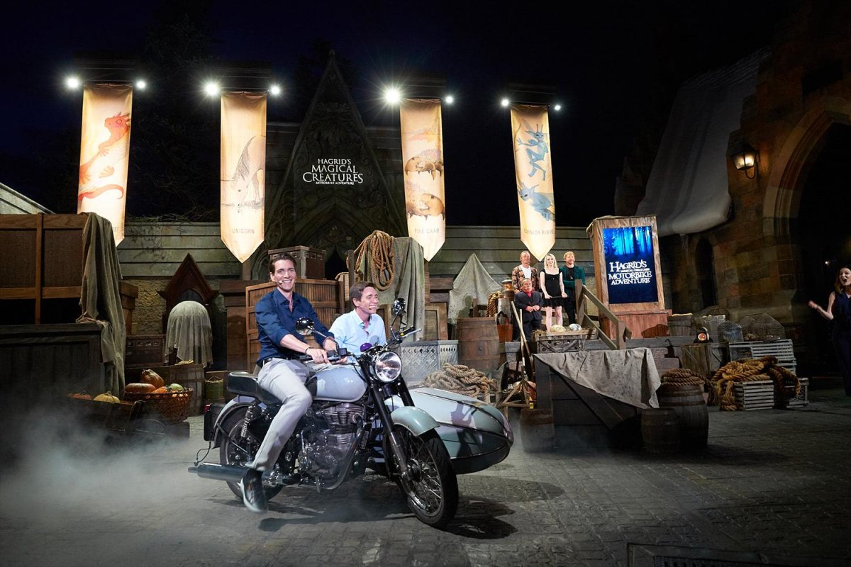 Гарри Поттер мотоцикл Хагрида