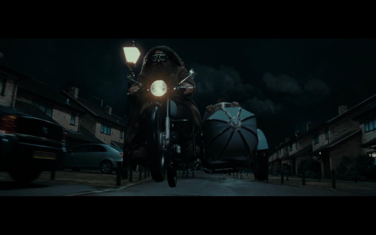 Мотоцикл Хагрида из Гарри Поттера