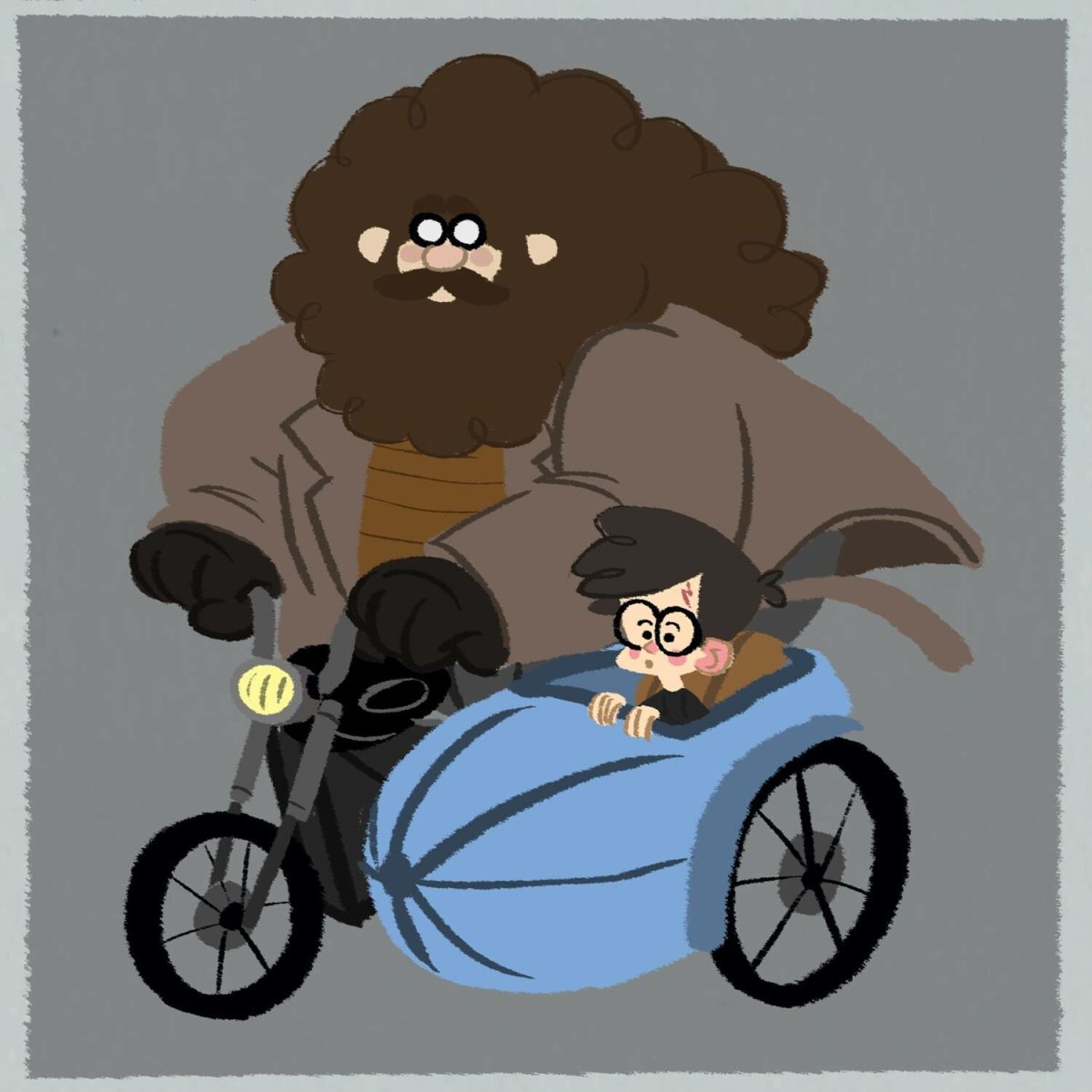 Мотоцикл Хагрида