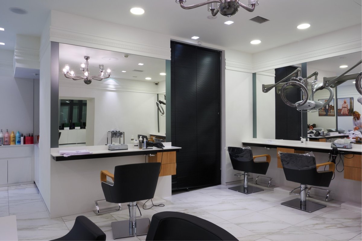 Интерьер парикмахерской