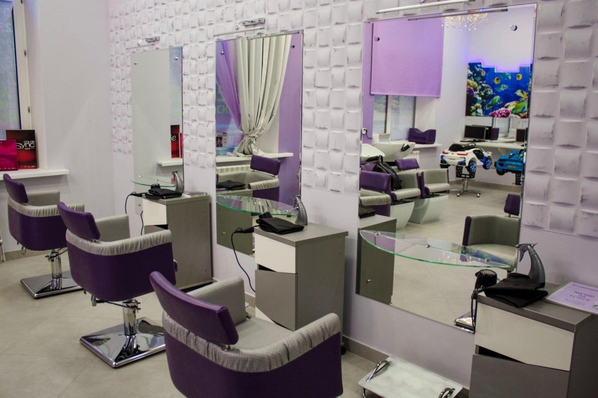 Интерьер парикмахерской