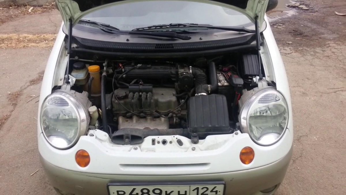 Daewoo Matiz подкапотное 1.0