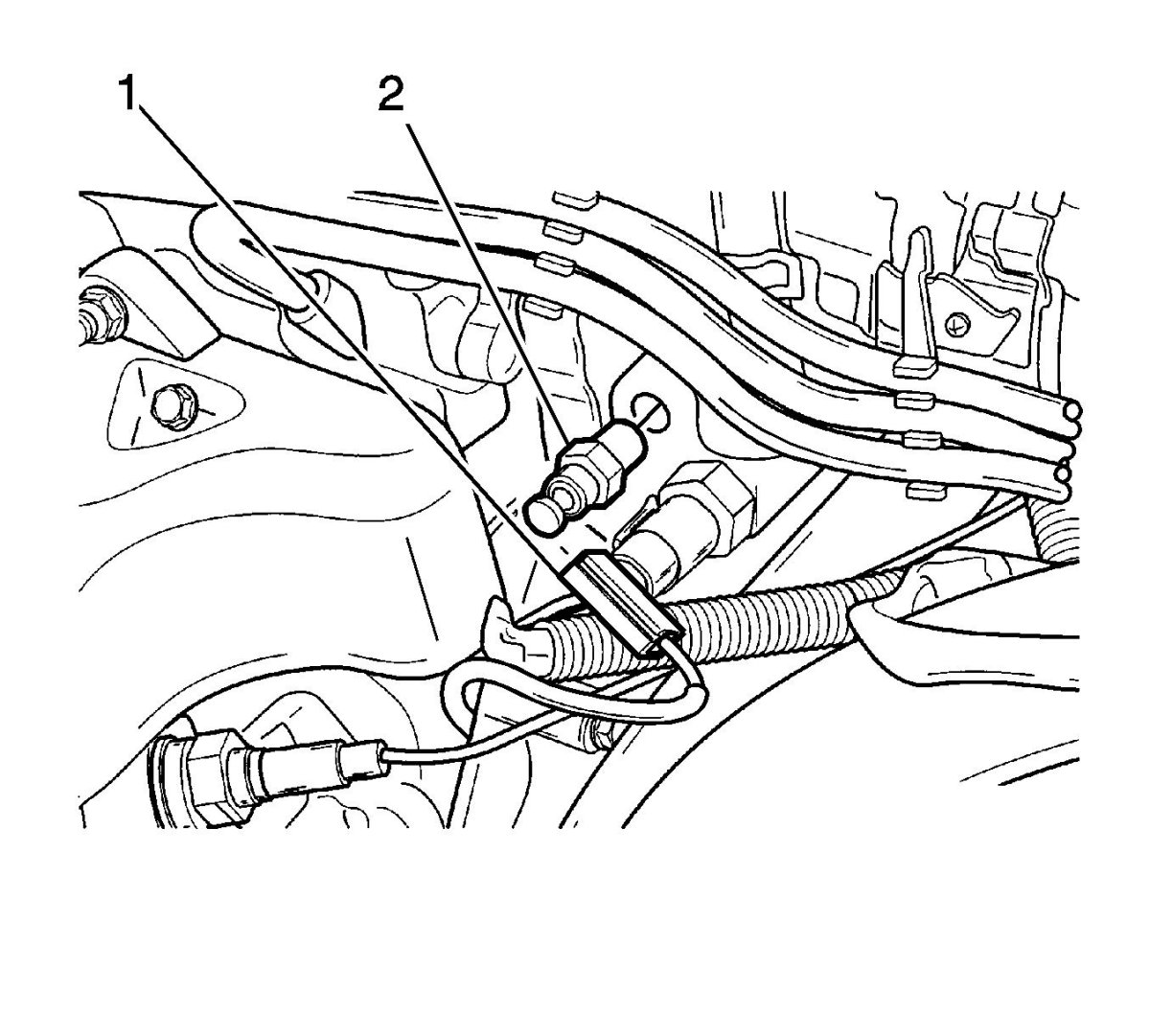 Датчик температуры двигателя Матиз 0.8
