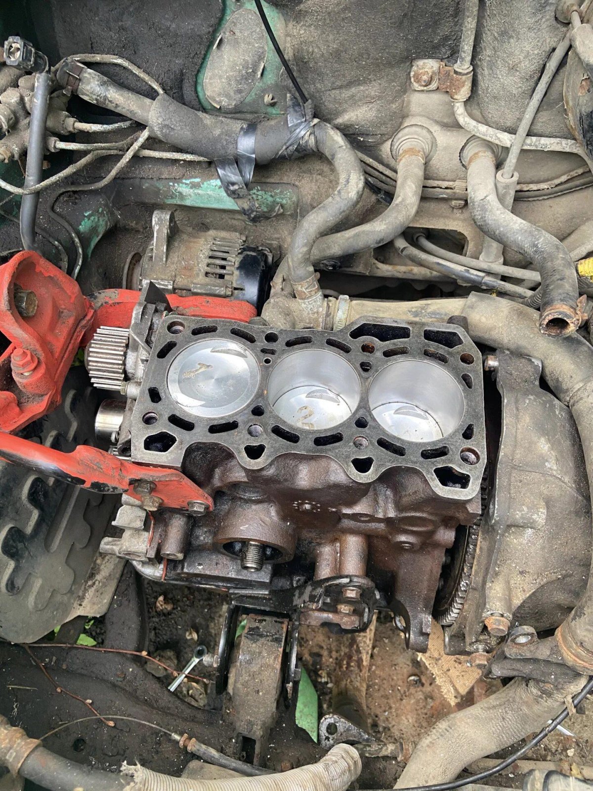 Сборка двигателя Дэу Матиз 0.8