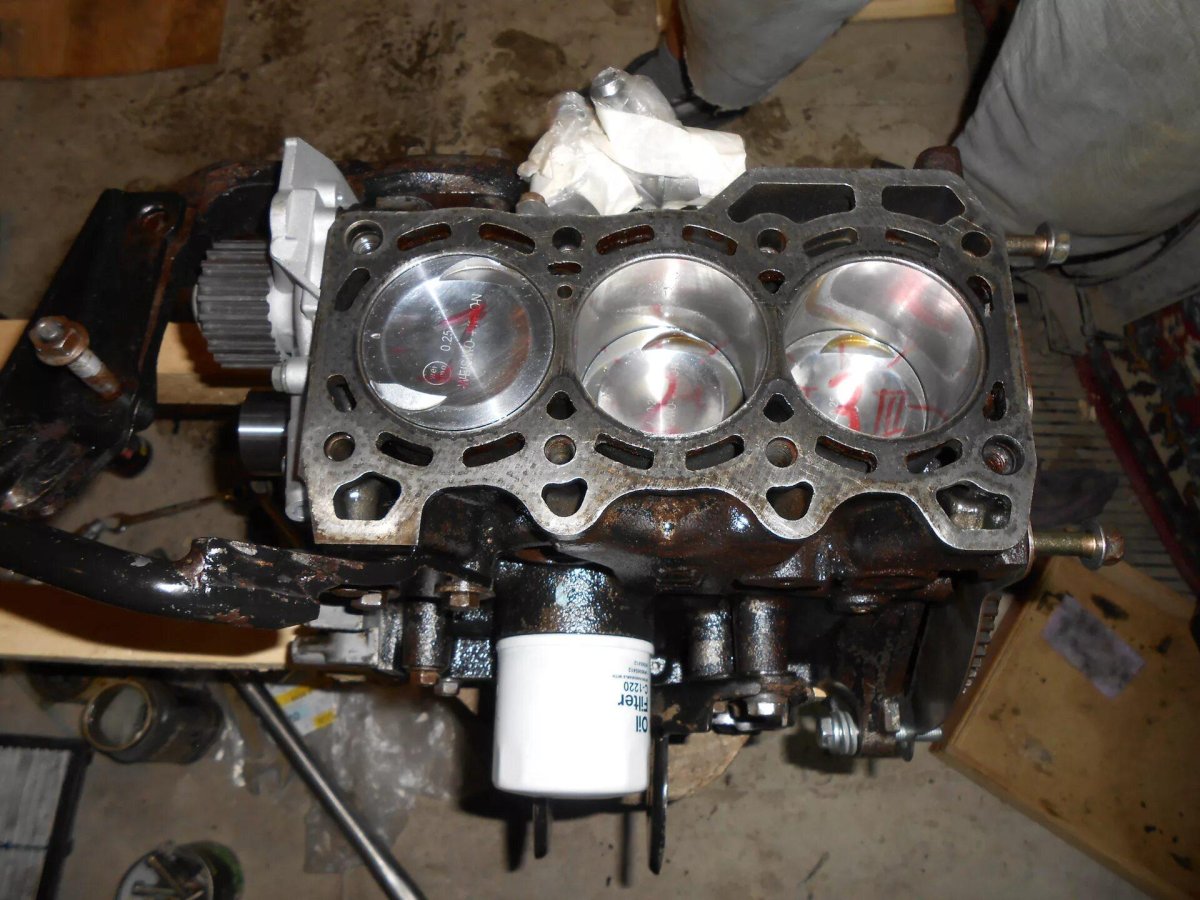 Дэу Матиз капремонт двигателя 0.8