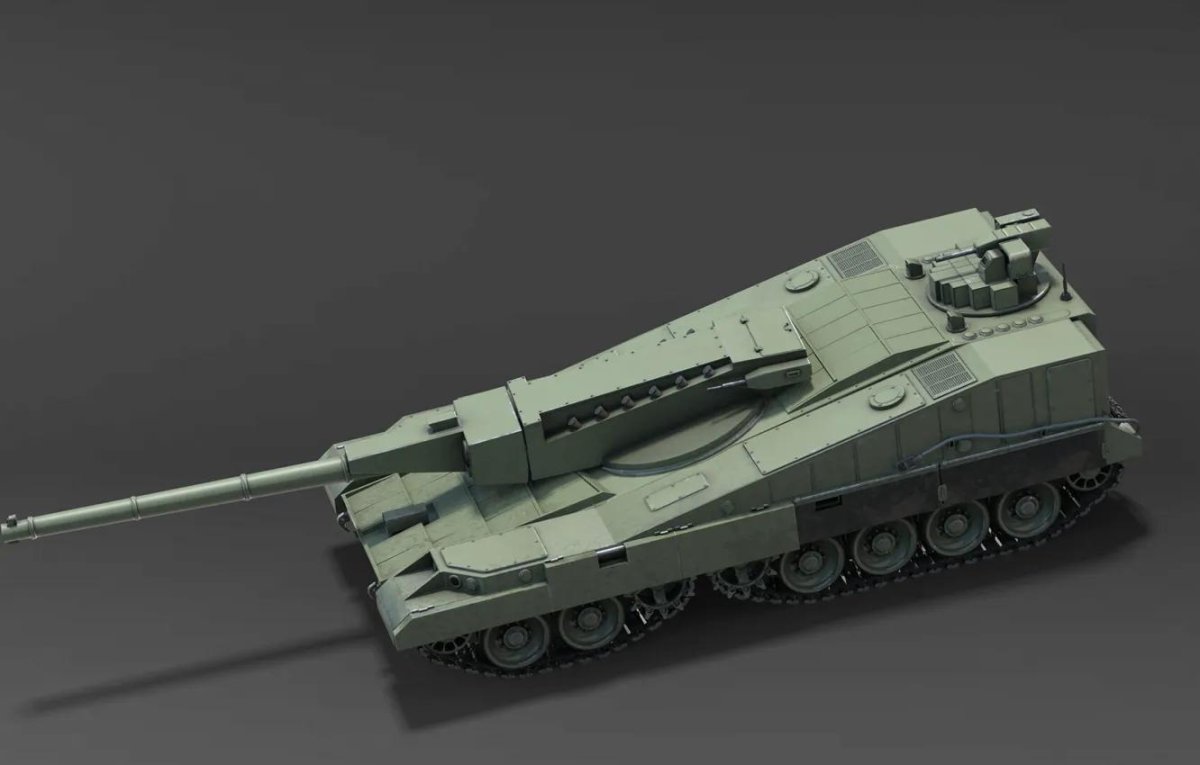 Танк объект 490 Тополь