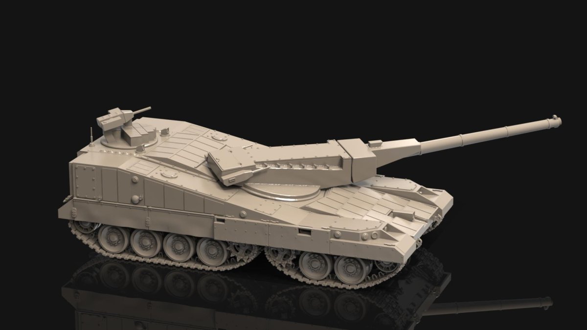 Танк объект 490 Тополь