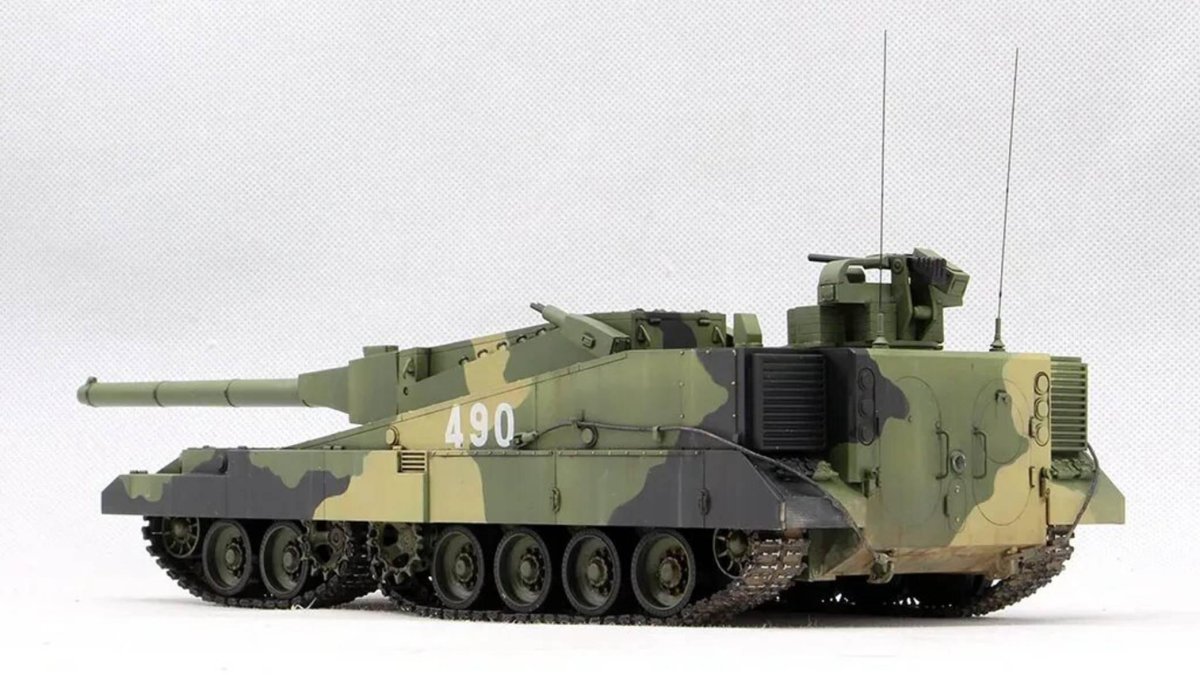 09598 Trumpeter 1/35 объект 490b