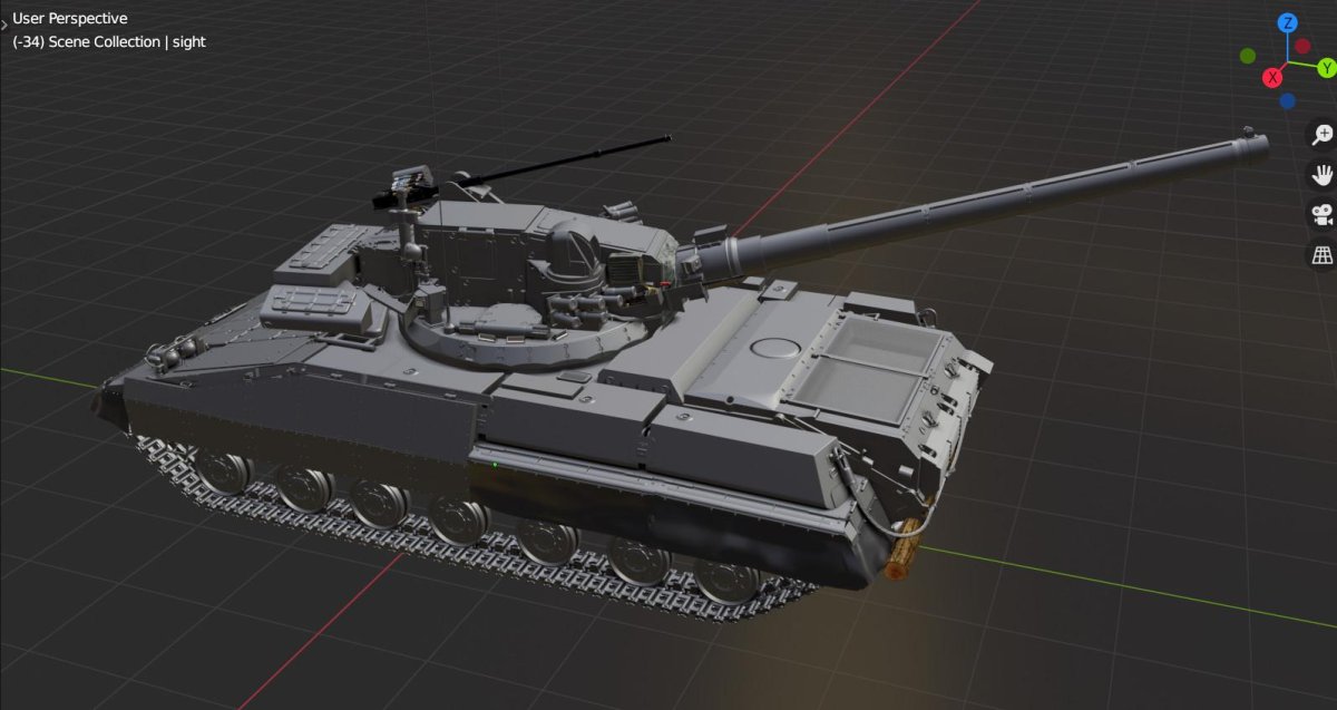 Танк объект 490 Тополь