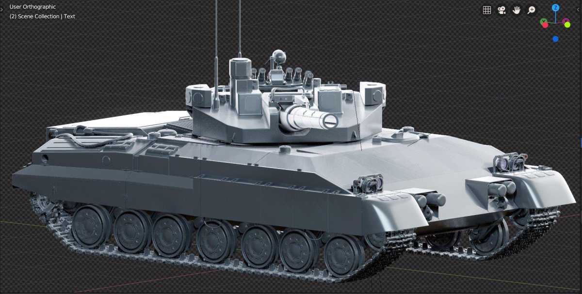 Танк 490 Тополь