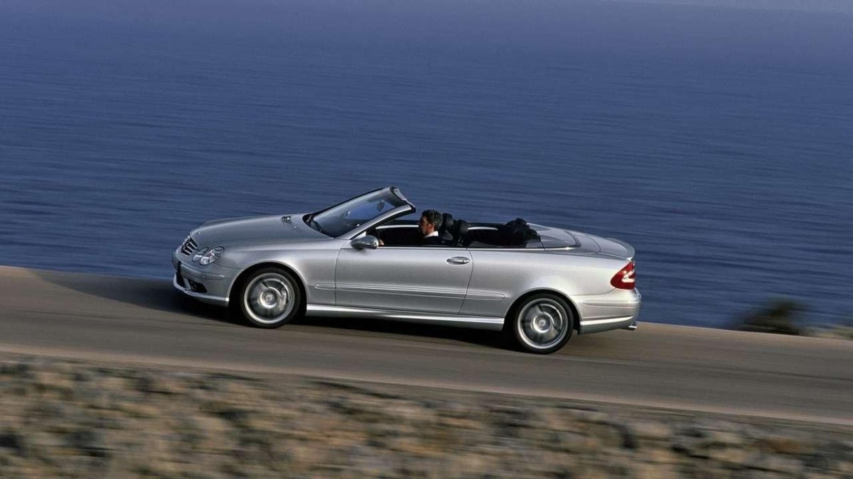 Mercedes w209 кабриолет