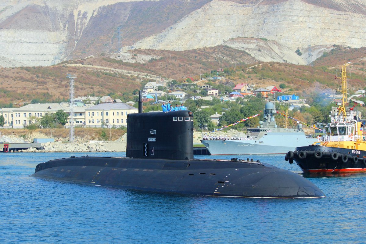 Дизельная подводная лодка Новороссийск