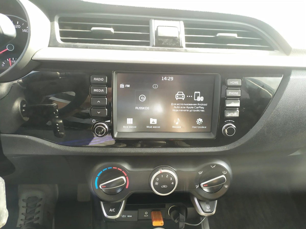 Штатная магнитола Рио 4