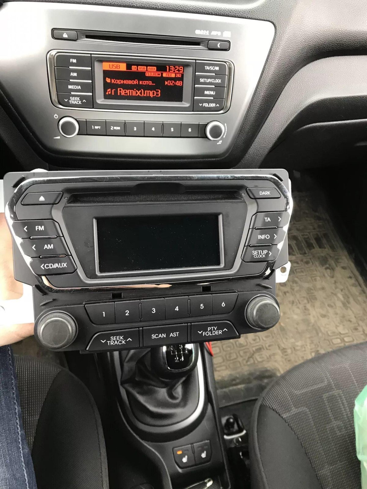 Магнитола Kia Rio 3 2011