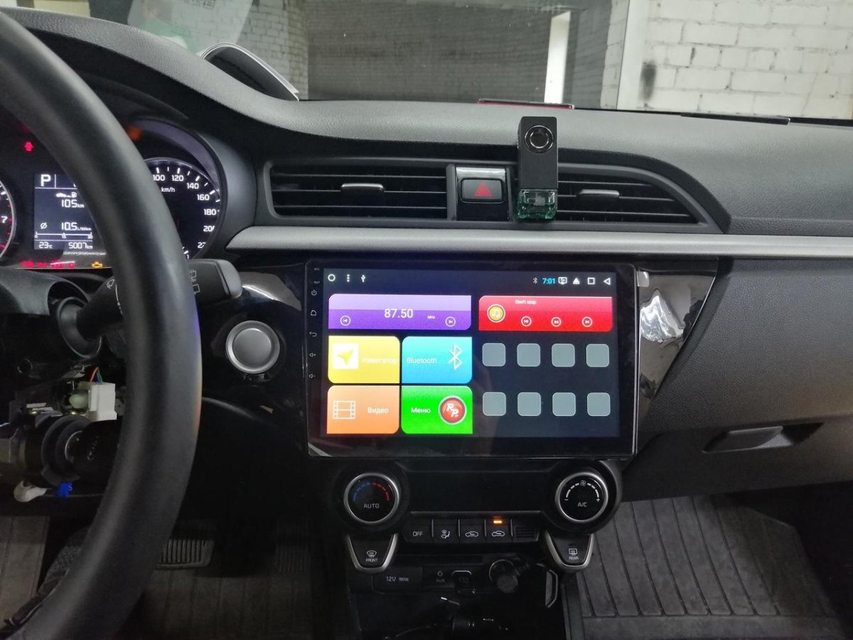 Android магнитола в Kia Rio 4