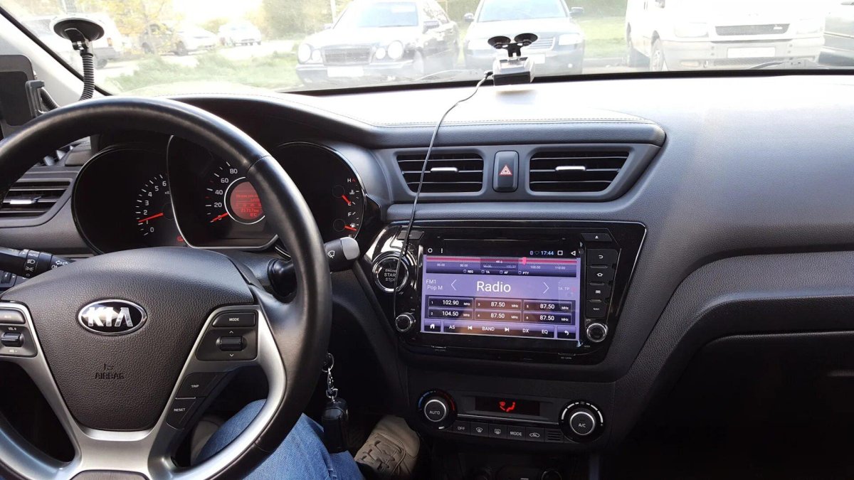 Kia Rio 3 Рестайлинг магнитола