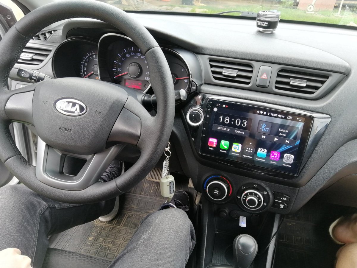 Штатная магнитола Киа Рио 3