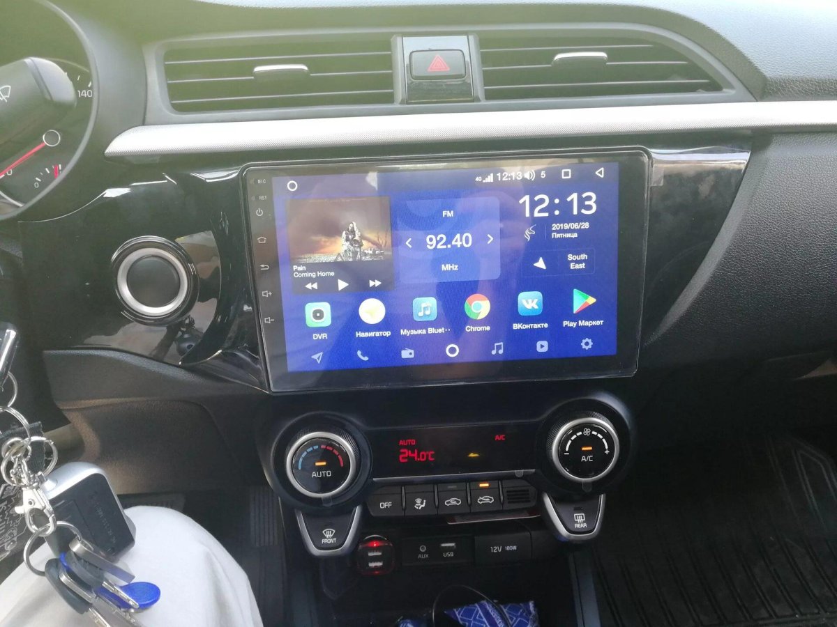 Android магнитола в Kia Rio 4