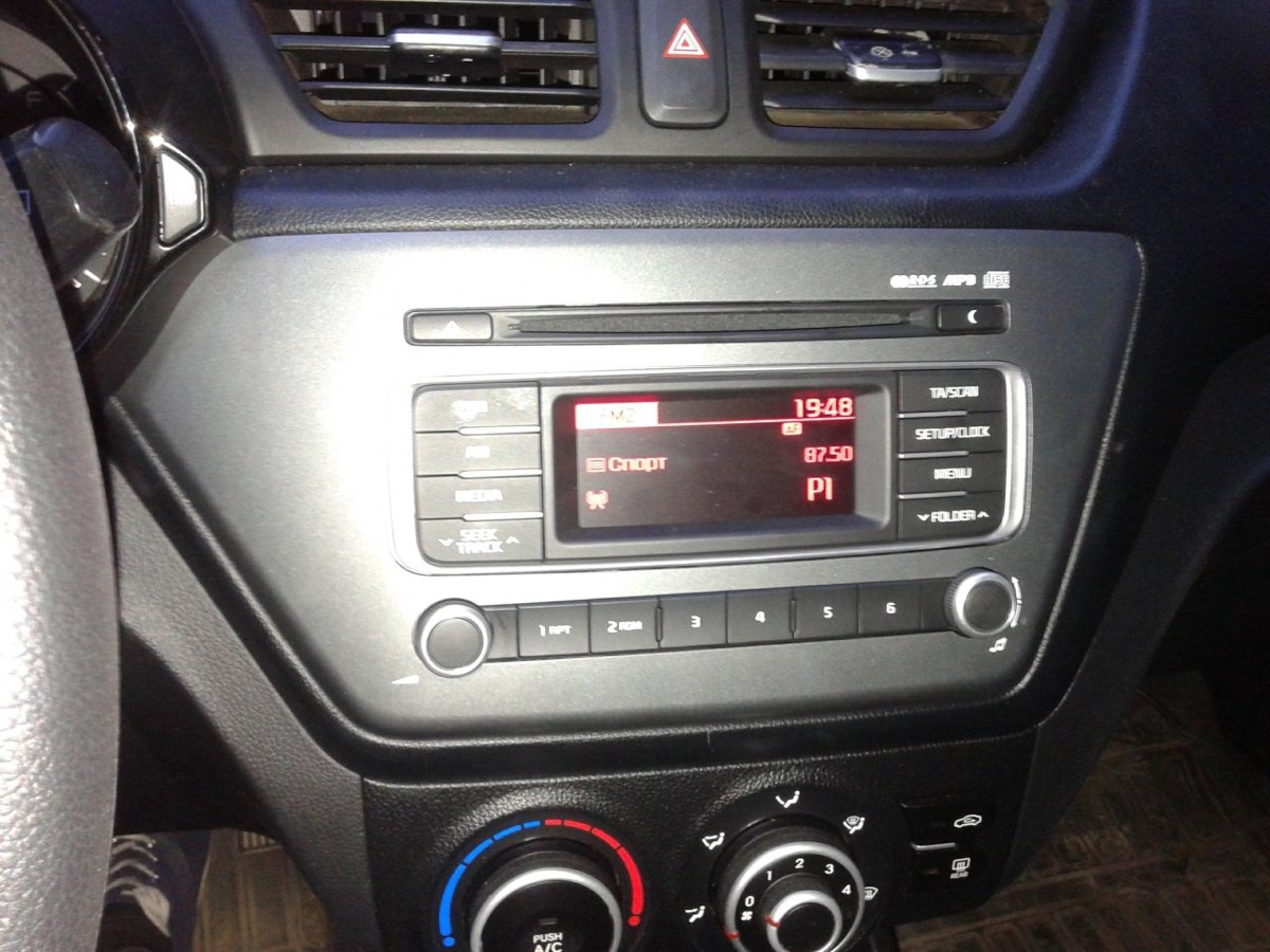 Магнитола Киа Рио 2012