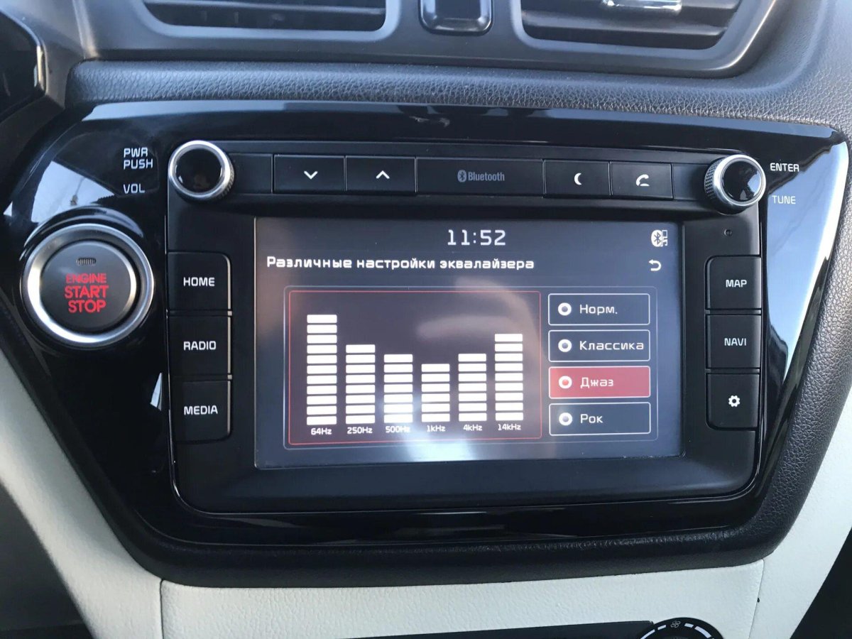 Kia Rio 2016 магнитола