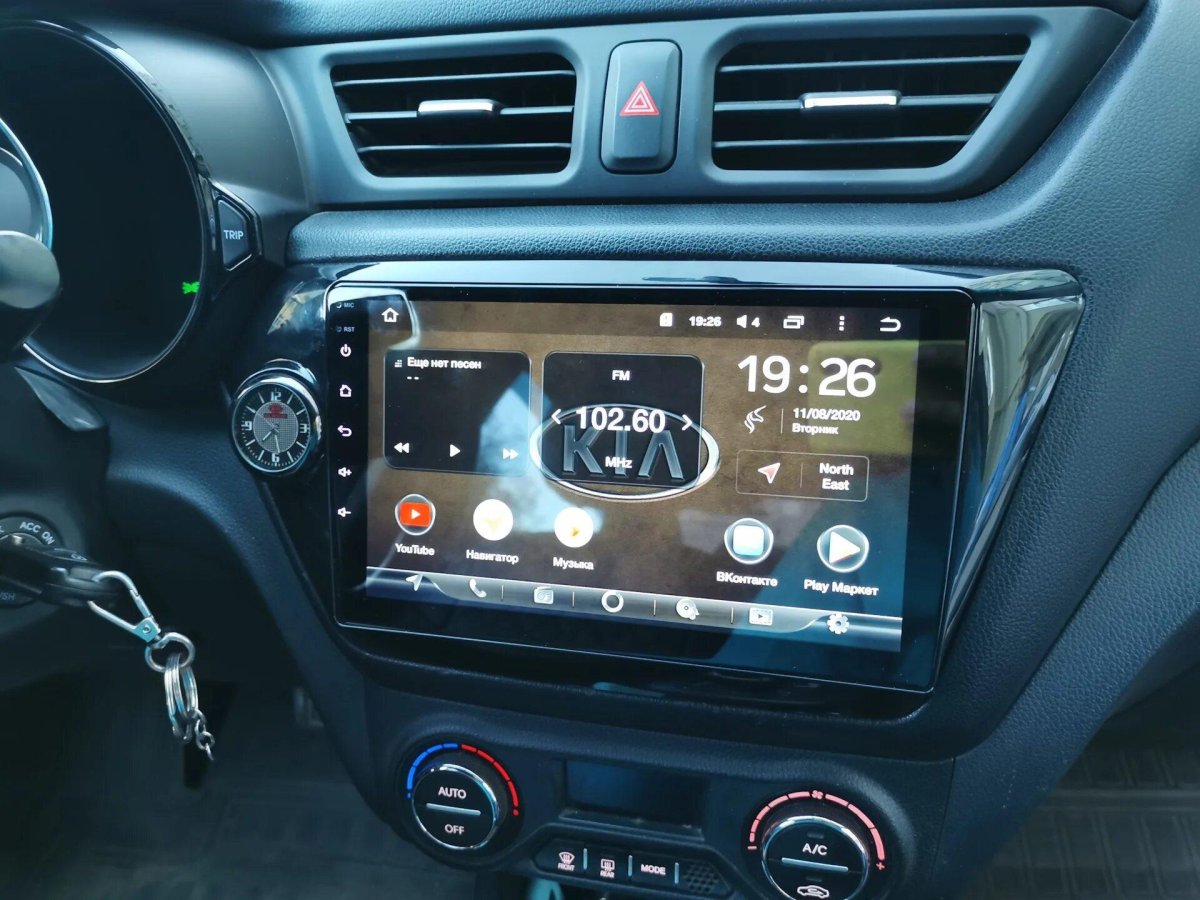 Магнитола Teyes на Киа Рио 4