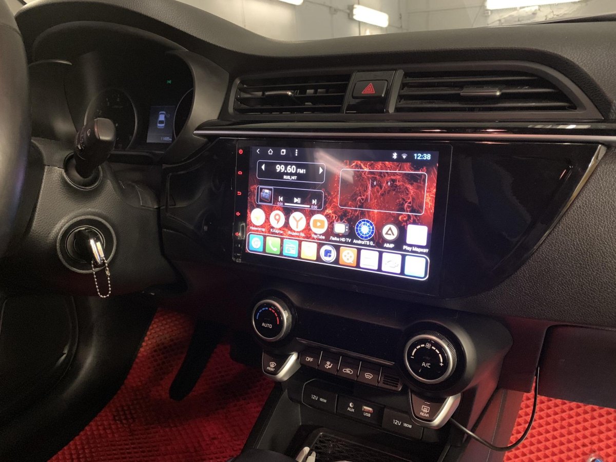 Магнитола андроид на Киа Рио х лайн