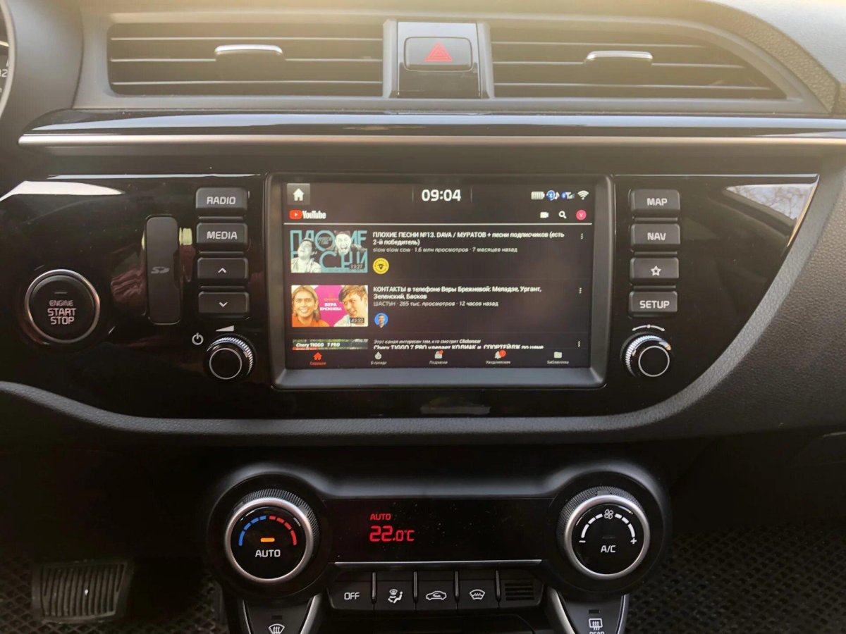 Kia Rio x-line магнитола