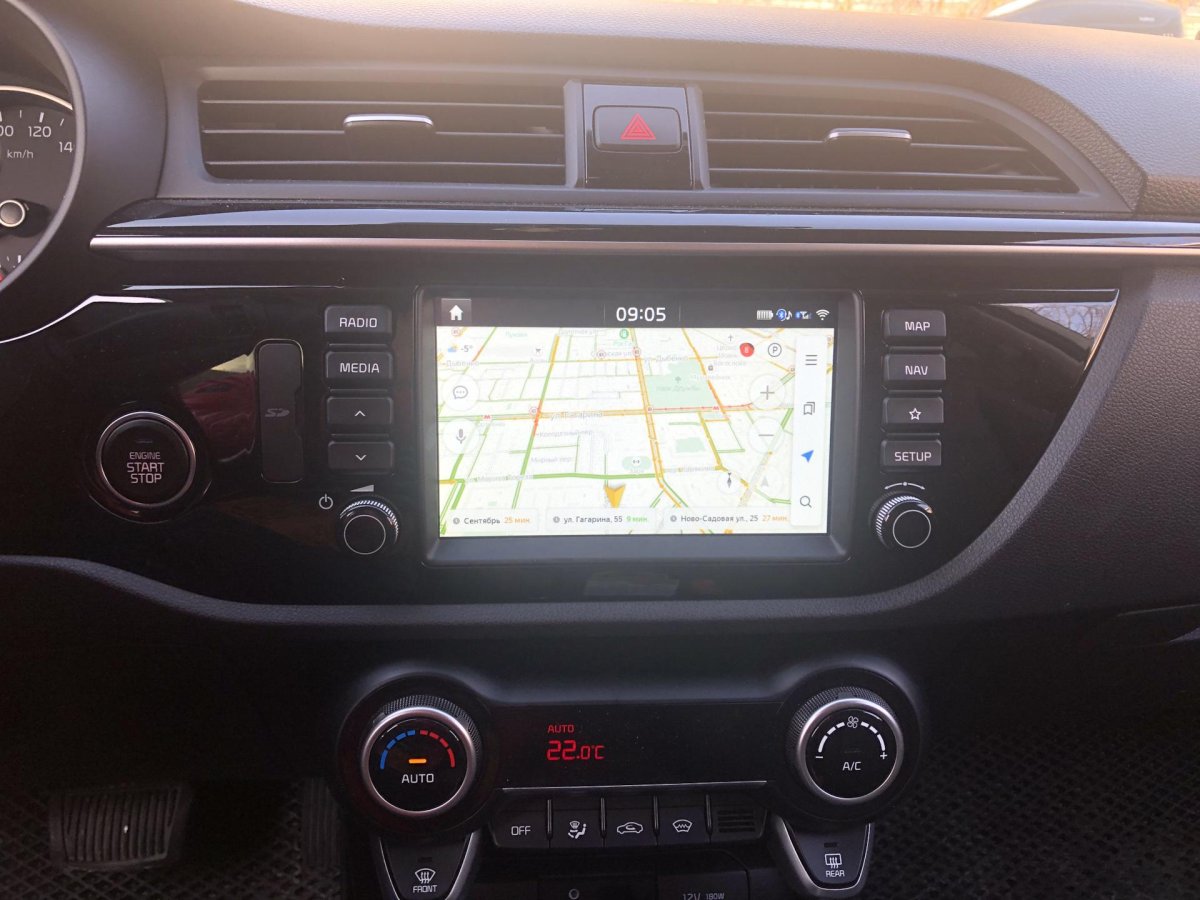 Магнитола Киа Рио х лайн