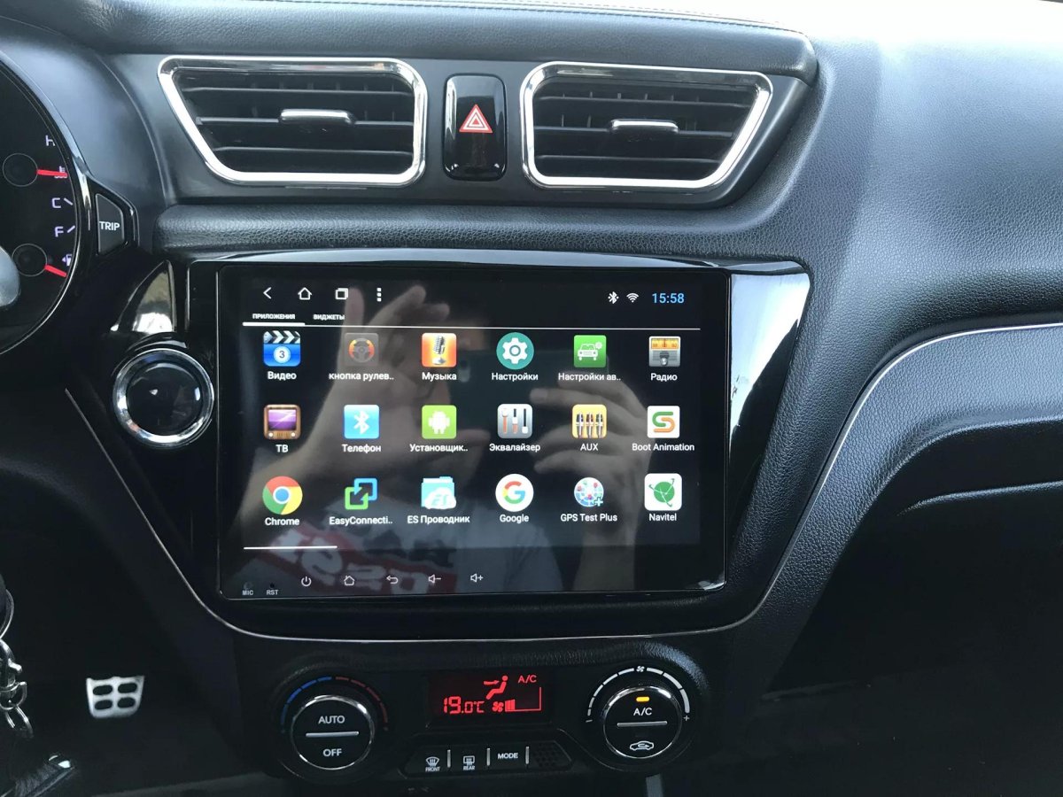 Киа Рио 2016 андроид магнитола