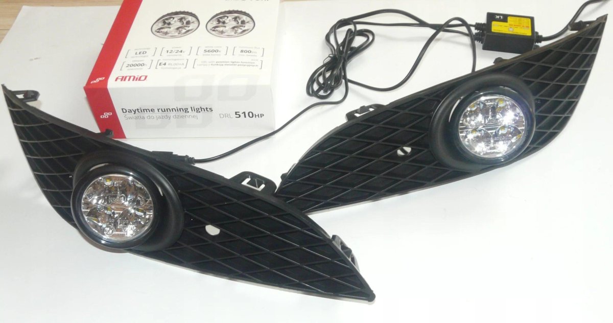 Led ПТФ Opel Astra h