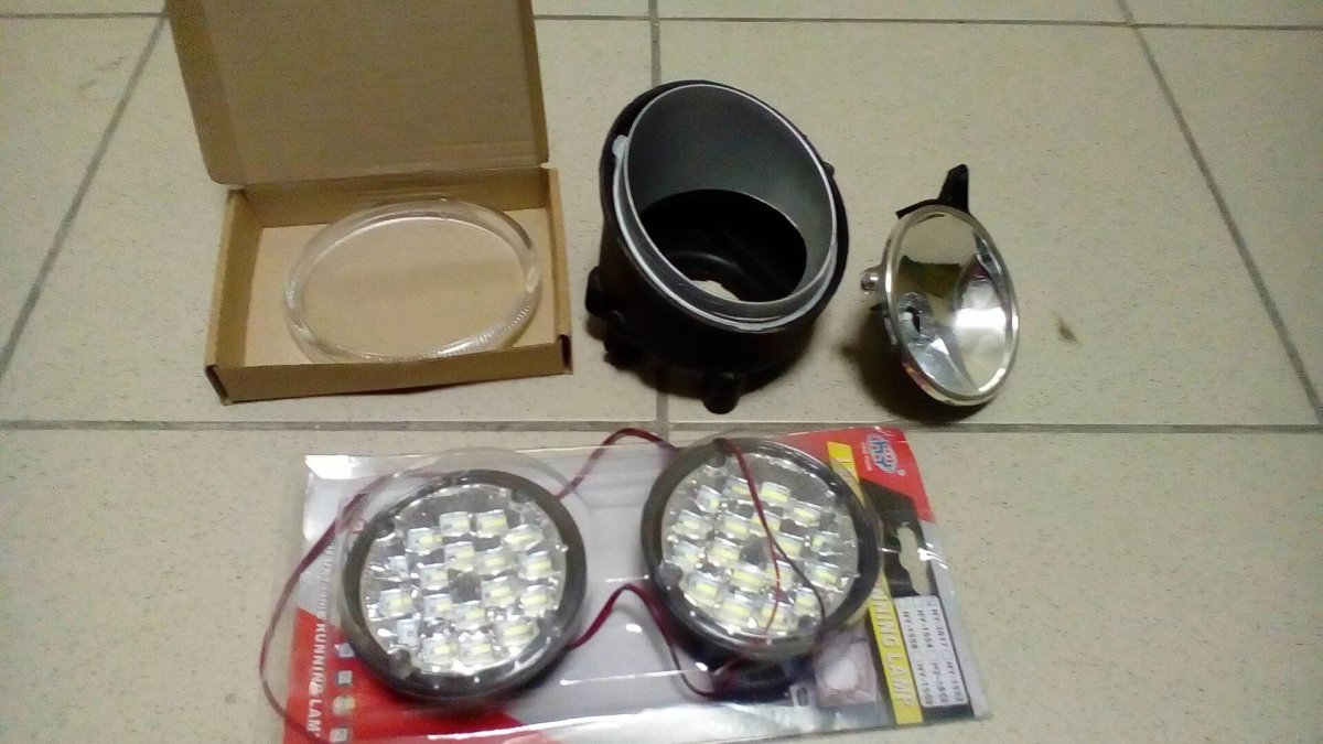 Lifan x60 ПТФ диодные