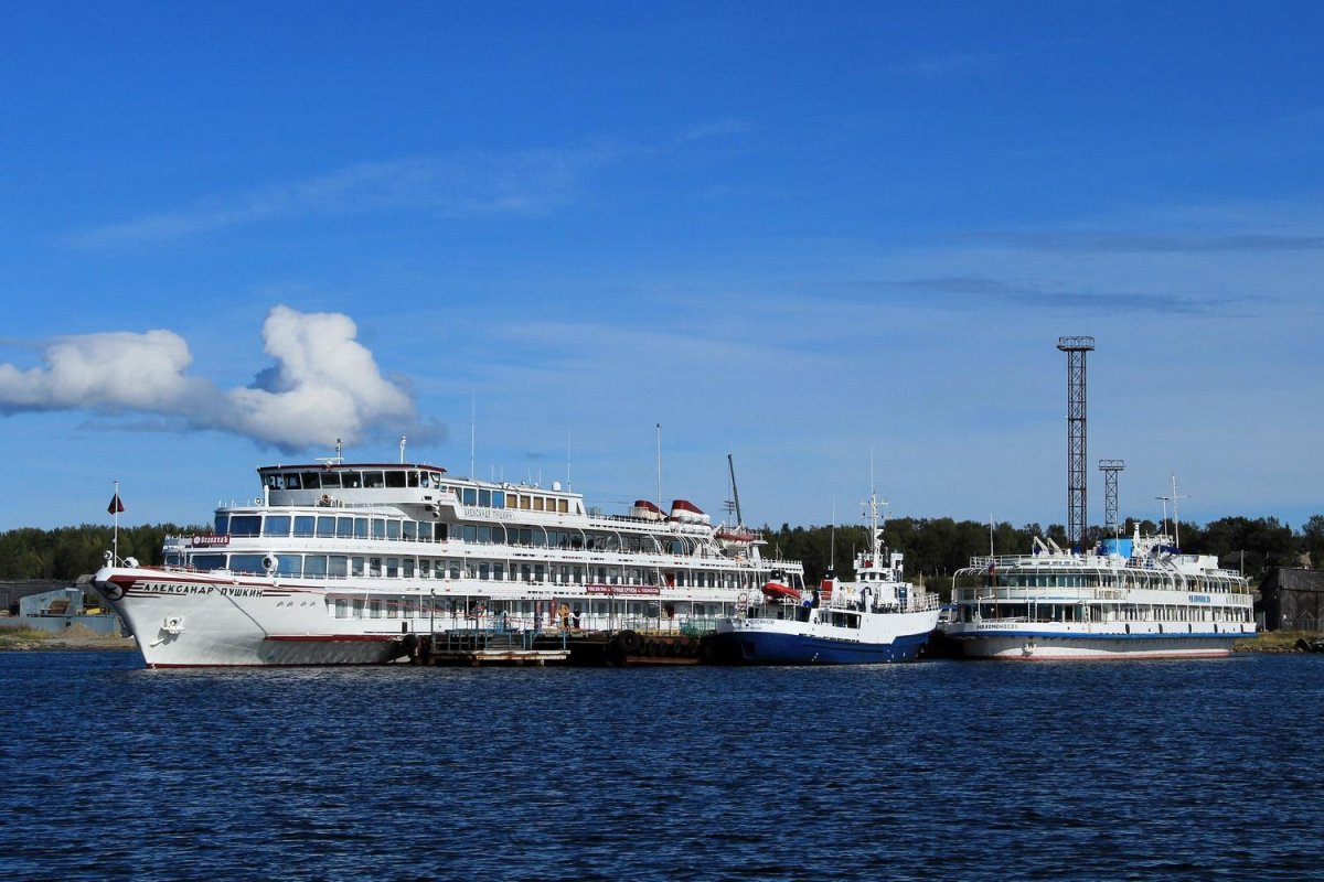 Теплоход Василий косяков Соловки