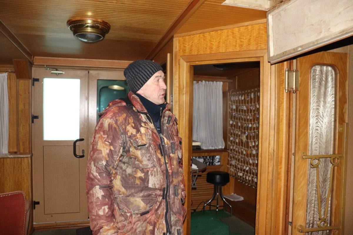 Теплоход м в Ломоносов Рыбина