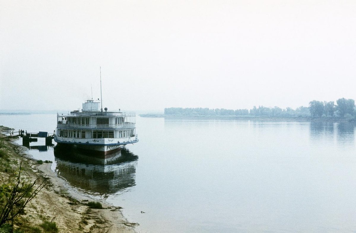 Речной порт в Ломоносове