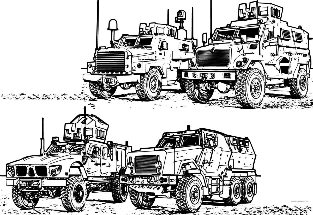 Броневик MRAP SWAT