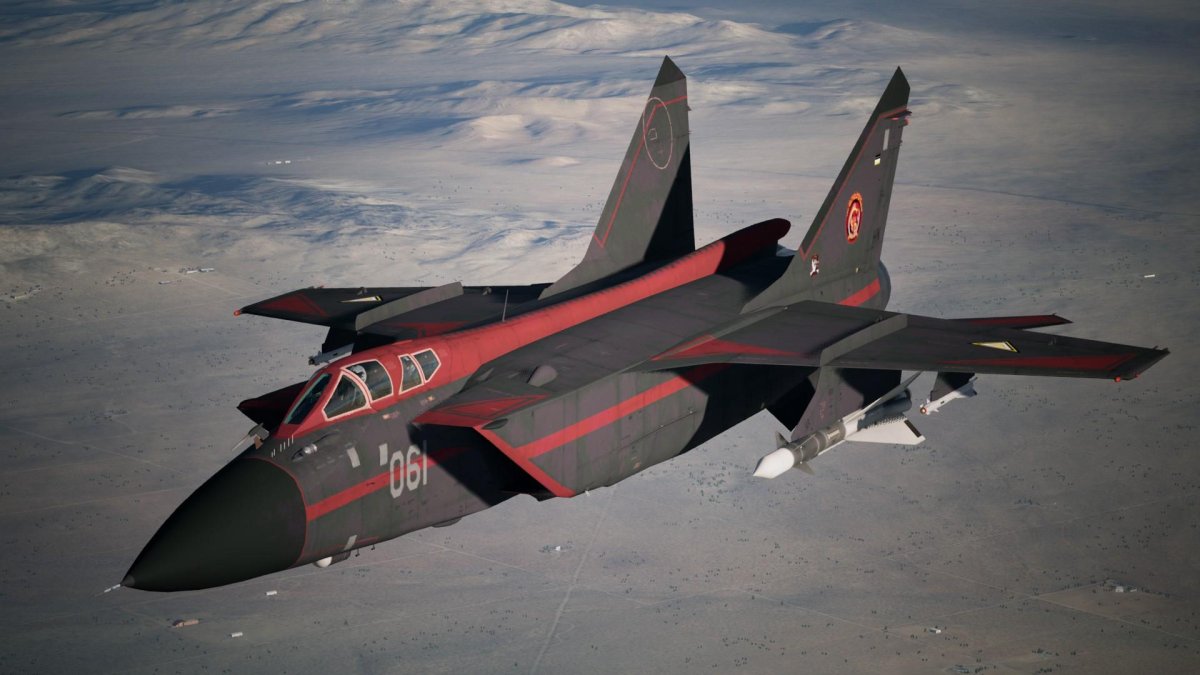 Миг-31 сверхзвуковой самолёт