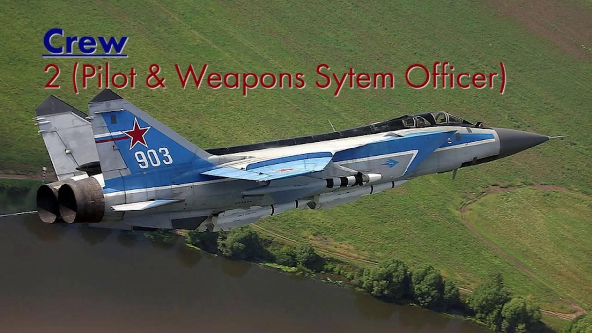 Самолет -перехватчик миг-31