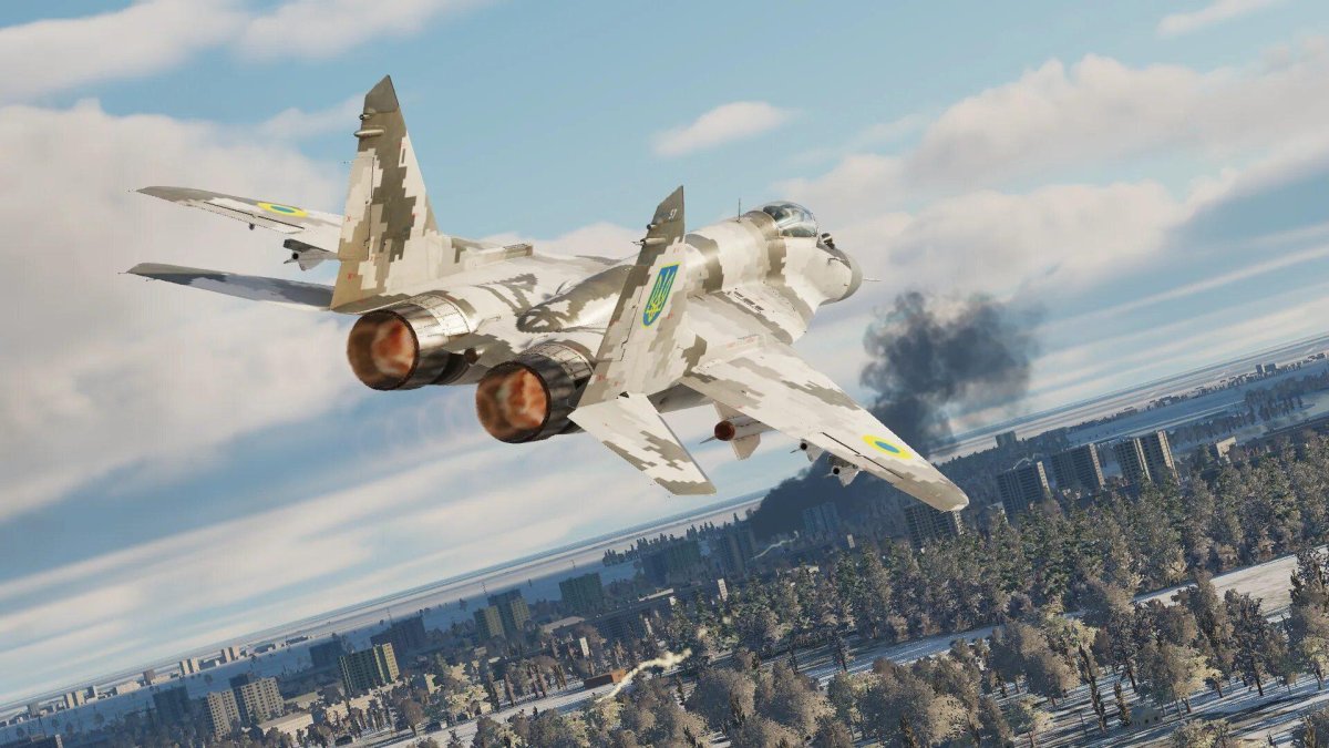 Миг-29 истребитель ВВС Украины