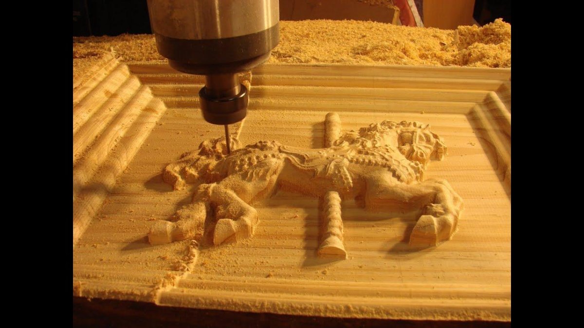 3д фрезер по дереву 4000мм.